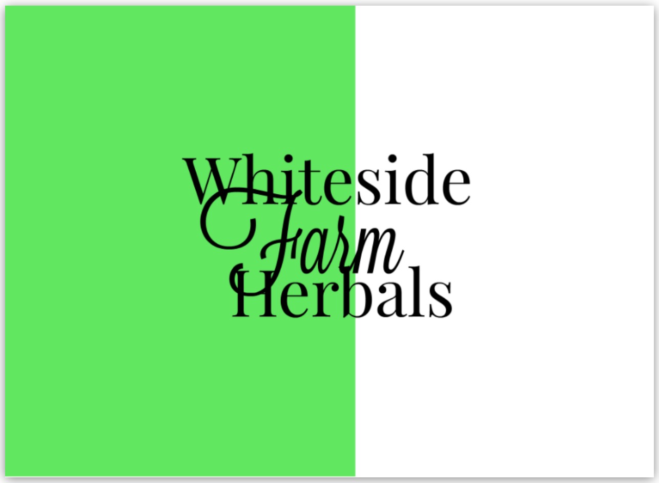 Whiteside Farm Herbals